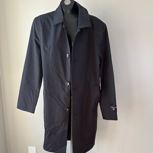 London Fog Black Trench Coat